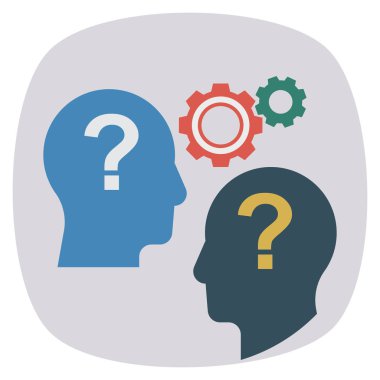 iş ve yönetim dairesi simgesi. 