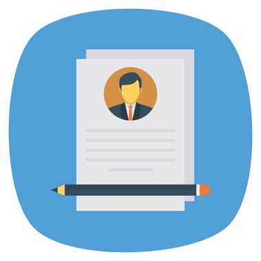 İş ve yönetim dairesi ikonu. cv