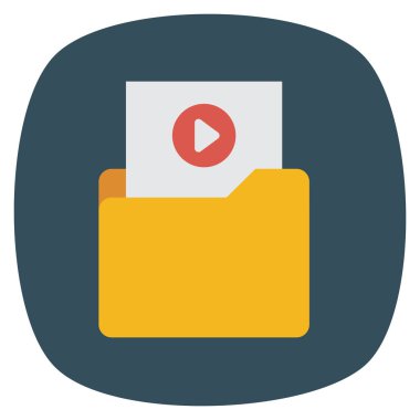 İş ve yönetim dairesi ikonu. belge ağı