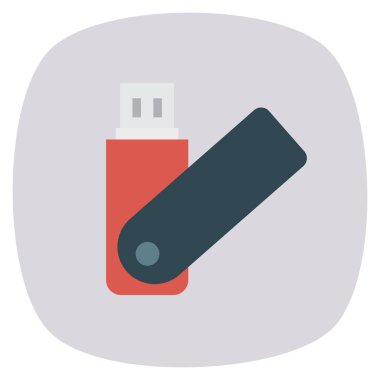 İş ve yönetim dairesi ikonu. usb