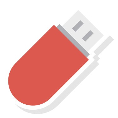 Flaş bellek için İş Yönetimi Düz simgesi 