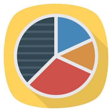 Grafik ve istatistikler için İş Yönetimi Düz simgeleri 