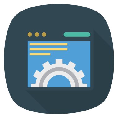 Web sayfası & ayarı için İşletme Yönetimi Düz simgesi