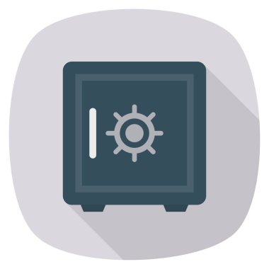 Dolap & korunması için İş Yönetimi Düz simgesi