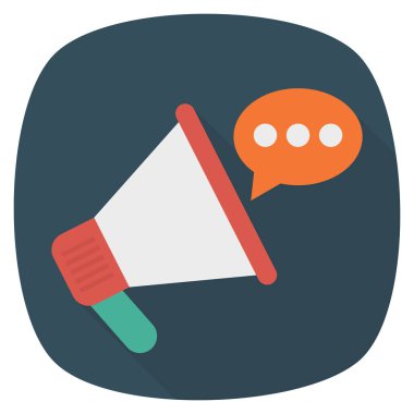 Reklam & pazarlama için İş Yönetimi Düz simgesi 