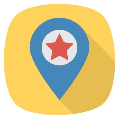 GPS & yönü için İşletme Yönetimi Düz simgesi 