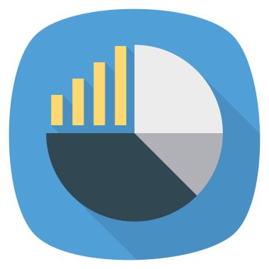 Grafiği & yükseltmek için İş Yönetimi Düz simgesi 