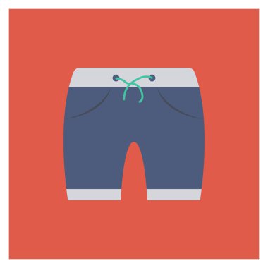 & Nicker & giysi için sağlık & Fitness düz simgesi 