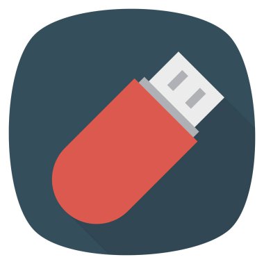 Flaş bellek için İş Yönetimi Düz simgesi 