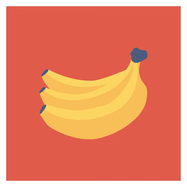 Icône Plate Santé Fitness Pour Fruits Aliments — Image vectorielle