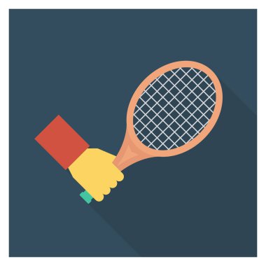 Oyun & oynamak için sağlık & Fitness düz simgesi 