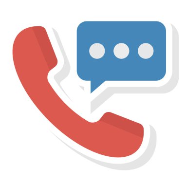 Arama merkezi & telefonu için İş Yönetimi Düz simgesi