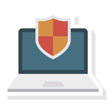 Bilgisayar & donanımı için İş Yönetimi Düz simgesi 