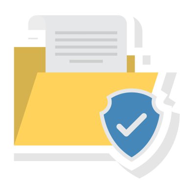 Dizin & belgesi için İş Yönetimi Düz simgeleri