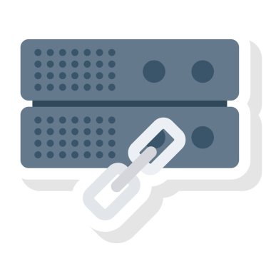 Düz simge, vektör illüstrasyonu sunuluyor. 