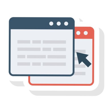 Düz simge, vektör illüstrasyonu sunuluyor. 