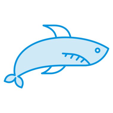 Okyanus ve Deniz Çizgisi simgesi, köpekbalığı 