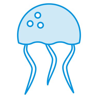 Balık kabuğu ve deniz ürünleri için okyanus ve deniz hattı simgeleri 