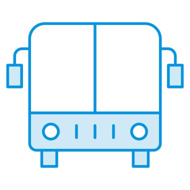 Okyanus ve Deniz Hattı Ayrıntılı simge. otobüs