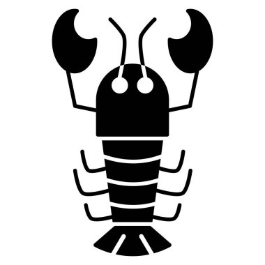 Okyanus ve Deniz Hattı Ayrıntılı simge. Sürüngen balık