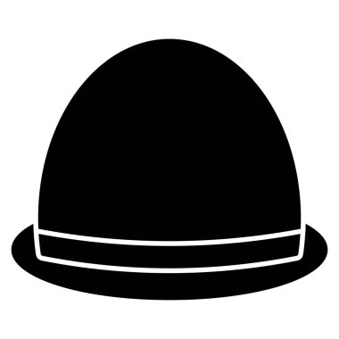 Şapka simgesi vektör illüstrasyonu 
