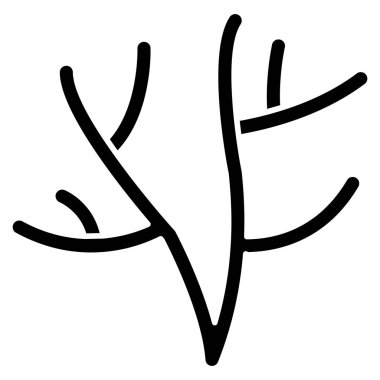 yosun simgesi, vektör illüstrasyonu 