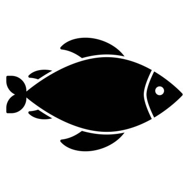 Balıklar için okyanus ve deniz çizgisi simgesi 