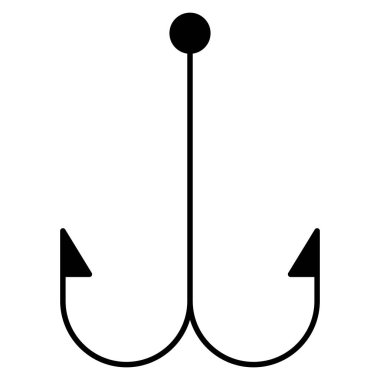 Okyanus ve Deniz Çizgisi simgesi, kanca