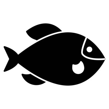 Balıklar için okyanus ve deniz çizgisi simgesi 