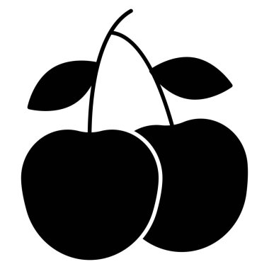 Okyanus ve Deniz Çizgisi simgesi, kirazlar 