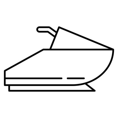 Okyanus ve Deniz Hattı Ayrıntılı simge. npat