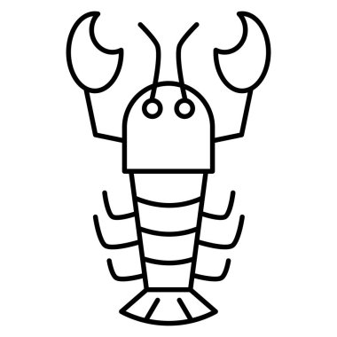 Okyanus ve Deniz Hattı Ayrıntılı simge. Sürüngen balık 