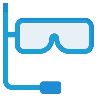 maske simgesi vektör illüstrasyonu 