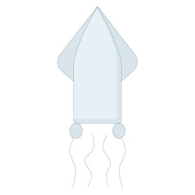 Kalamar simge vektör çizim 