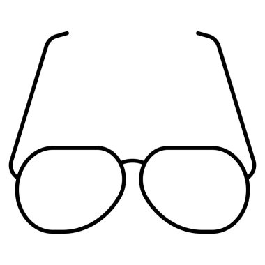 Gözlük ve gözlük için Ev Aygıtı düz simgesi