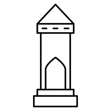 Okyanus ve Deniz Hattı simgesi, kule