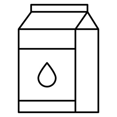 Okyanus ve Deniz Hattı Ayrıntılı simge. Kutudaki su