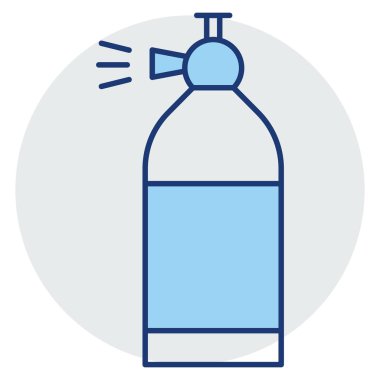 Okyanus ve Deniz Çizgisi simgesi, oksijen 