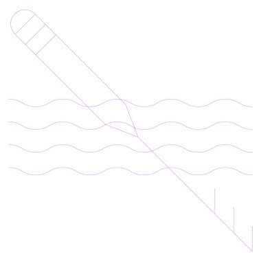 balıkçılık, kanca ikonu vektör illüstrasyonu 