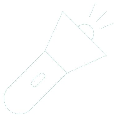 Okyanus ve Deniz hattı simgesi, meşale 