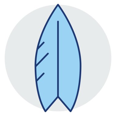 Tekne için okyanus ve deniz çizgisi simgesi