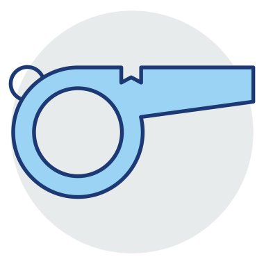 Okyanus ve Deniz Hattı ikonu. ıslık