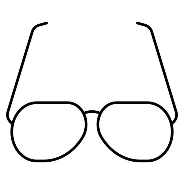 Dispositivo Doméstico Ícone Plano Para Óculos Óculos — Vetor de Stock