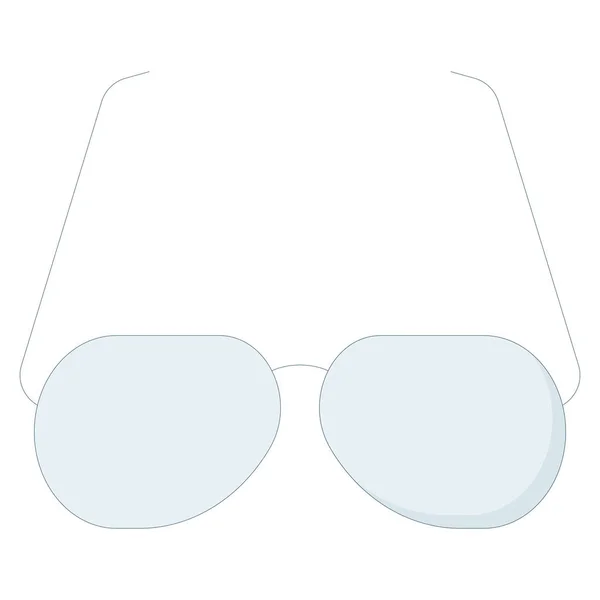 Icono Plano Del Dispositivo Doméstico Para Gafas Gafas — Vector de stock