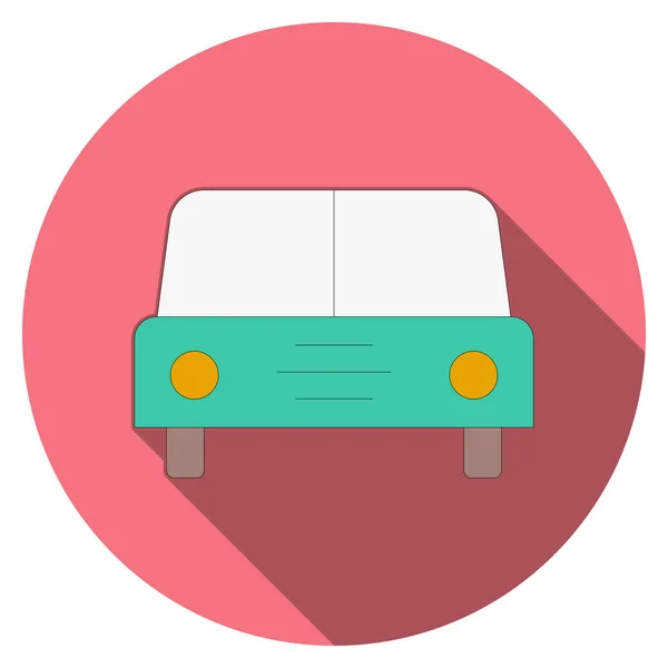 Car Line Icon Vector — 스톡 벡터