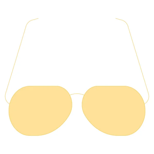 Icono Plano Del Dispositivo Doméstico Para Gafas Gafas — Vector de stock