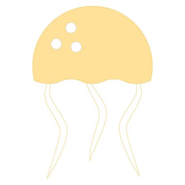 Balık kabuğu ve deniz ürünleri için okyanus ve deniz hattı simgeleri 