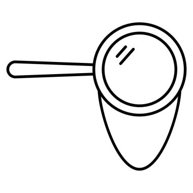 Okyanus ve Deniz Çizgisi simgesi, ağ