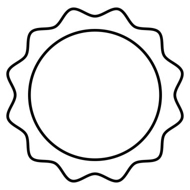 Okyanus ve Deniz Çizgisi simgesi, güneş