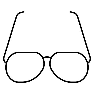 Gözlük ve gözlük için Ev Aygıtı düz simgesi